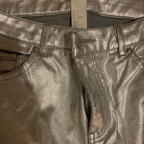 NWOT h&m metallic jeans - Picture 2 of 2